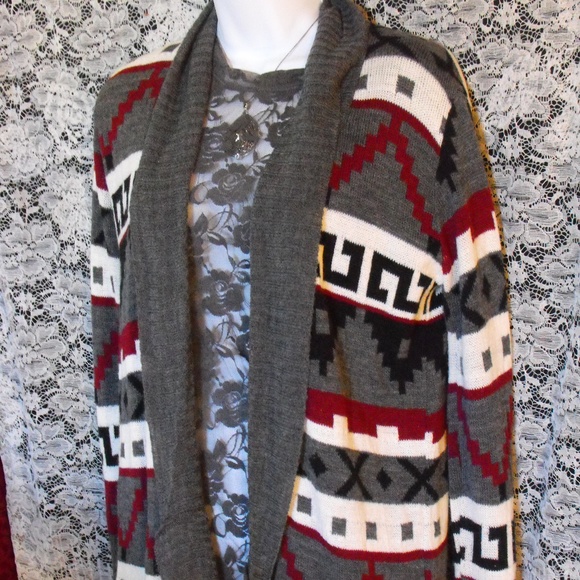 Women's Say What Open Sweater Small - Picture 3 of 7